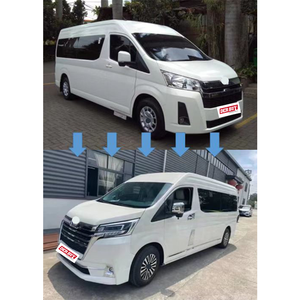 Kit de carrocería de modificación automática para Yo Ta Hiace Mini Bus Crowl incluye parachoques delantero y trasero con luces traseras de Faro de rejilla - Product Image 2