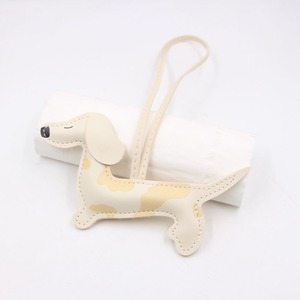 Dachshund Dog Pu Leather <b>Keychain</b> Bag Charm Pendant Lightweight Handbag Decorative <b>Keychain</b> With Jewelry Handbag Features - Product Image 5