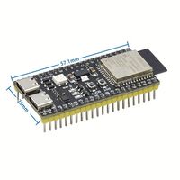 Papan pengembangan ESP32 / ESP32-C3/ESP32-S3, ESP32-C3-DevKitM-1 ESP32-C3-MINI-1 papan inti pengembangan tipe-c ganda ESP32-S3-DevKit C N16R8