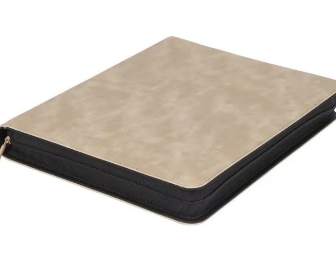 T274 denim-style large 9-grid sand color