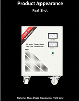 Transformateur de puissance autotransformateur toroïdal triphasé 100 kVA, type sec, 220 V vers 220 V/480 V, élévateur/abaisseur de tension