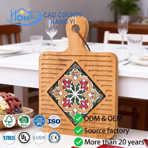 Meilleures ventes : Sous-plat en bambou rétro, durable, multifonctionnel et résistant à la chaleur pour la maison et la restauration - Product Image 1