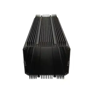 Aluminum Profiles Factory Customized 6063 Aluminum Profile Manufacturers Black Anodized Aluminum Extrusion Profile