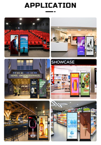 CH 70 \ "75 pollici chiosco verticale Full Screen Digital Signage pubblicità interna Display per negozi al dettaglio piano in piedi - Product Image 2
