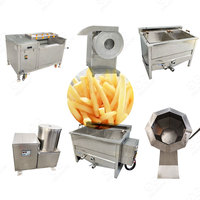 Industriële Kleine Schaal Frieten Machine Chips Productielijn Prijs