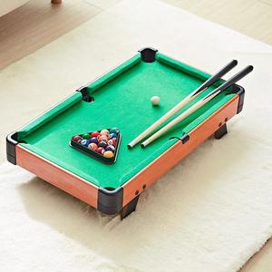 Hot bán 48cm cổ điển Mini Tabletop Snooker bảng hồ bơi Bàn Bida bảng trò chơi cho trẻ em Đồ chơi bằng gỗ hồ bơi Cue bao gồm - Product Image 1