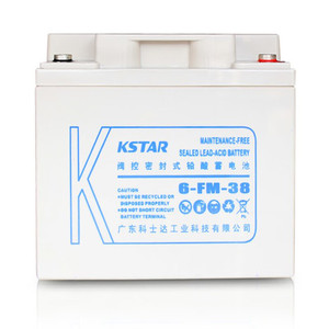 แบตเตอรี่ Vrla KSTAR 12V การบำรุงรักษา38Ah ที่เก็บพลังงานฟรี - Product Image 3