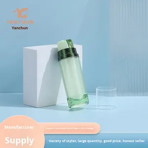 Nhà máy cung cấp trực tiếp đôi buồng Kem mắt chai đôi ống đôi đầu Kem dưỡng da và buổi sáng ban đêm cho bản chất nhựa - Product Image 5