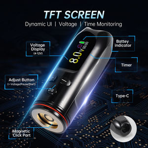 专业无线纹身机笔，带磁性电池 RCA 适配器 <span class=keywords><strong>2</strong></span>.5-<span class=keywords><strong>3</strong></span>.5 毫米可调行程 PMU 笔，适用于人体艺术 PMU - Product Image 3