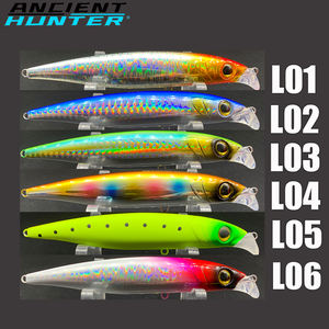 Leurre méné ancien <span class=keywords><strong>hunter</strong></span> TMD-1054, appât en plastique coulant de conception japonaise pour la pêche à la traîne en bateau marin, 110mm/41g - Product Image 3