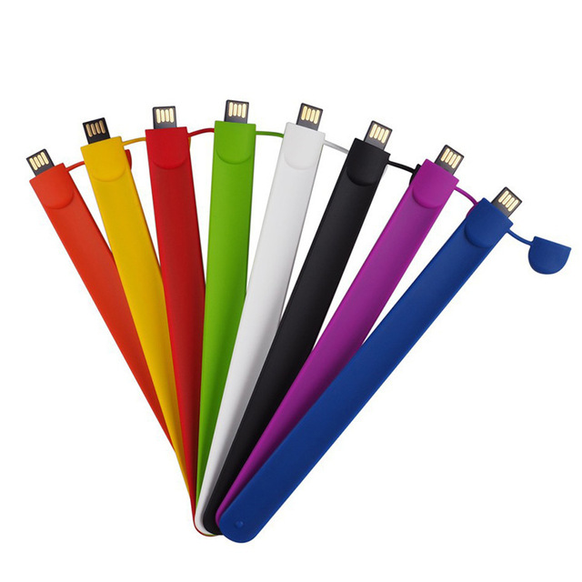 Promotion Silicone Bracelet USB Wristband USB Flash Drive 2.0 USB Pen Drive