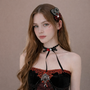 Femmes 2025 Offre Spéciale Halloween Party Pumpkin Human Skeleton Fashion Elegant Beauty Customized Clavicule Necklace for Female - Product Image 5