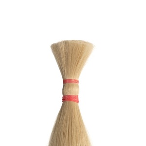 Extensiones de Cabello Humano Virgen de Alta Densidad, Doble Trama, Color Negro Natural, Construcción de Trama Única, 100% Crudo Sin Procesar - Product Image 1