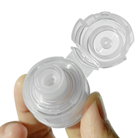 Bouchon distributeur à clapet fini 28/400 mm avec valve en silicone pour miel, sauce, ketchup - Modèle 1881