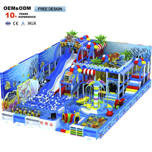 Equipo de Juegos Interior Comercial con Temática Oceánica, Venta Directa de Fábrica en China - Product Image 1