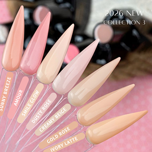 Polvere Acrilica per Unghie in 7 Colori Nude Senza Effetto Marmorizzato, Collezione <span class=keywords><strong>L</strong></span> 3 in 1, Etichetta Privata Personalizzata - Product Image 2
