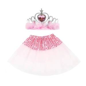 Robe de princesse Elsa scintillante pour filles, fête d'Halloween, anniversaire, paillettes, jupes tutu pour filles de 3 à 8 ans - Product Image 3