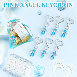 Vente Flash : Porte-clés Cœur en Cristal – Cadeaux de Remerciement pour Mariages, Baby Showers, Baptêmes et Fêtes – Vente en Gros - Product Image 2