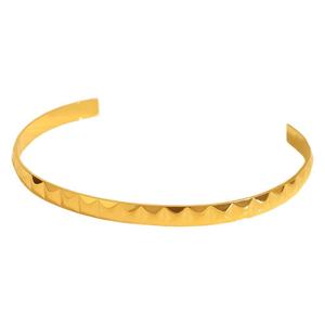 Pulseras de Moda, Aleación de Zinc, Forma de Pirámide, Dorado/Plateado, Unisex, Joyería para Fiestas, SZ185 - Product Image 5