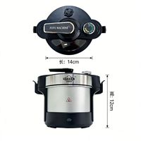 Blender électrique portable en acier inoxydable JIUMI, contrôle automatique de la vitesse variable, 800W, capacité de 5L, pour usage domestique et commercial