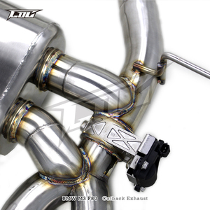 عادم ضبط Catback لسيارة بي دبليو M3/f4/F82 mt سباق من الفولاذ المقاوم للصدأ أنبوب عادم كاتم للصوت هروب صوتي - Product Image 4