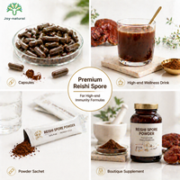 Capsules d'extrait de Ganoderma Lucidum végétaliennes sans OGM à marque privée pour la relaxation nocturne et le bien-être du soir des adultes – Améliore le sommeil