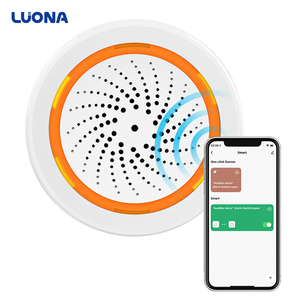 Sirène d'<span class=keywords><strong>alarme</strong></span> intelligente Tuya ZigBee, son fort de 90 dB avec 18 sonneries pour la sécurité domestique - Product Image 1