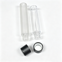 Tube en PET transparent de 22*120 mm résistant aux enfants pour l'emballage de pilules, avec couvercle à vis CR