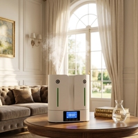 Diffuseur d'arômes en forme de tour à grande capacité, design personnalisable, 1500 ml, sans eau, électrique, commercial, pour hôtel, hall d'entrée