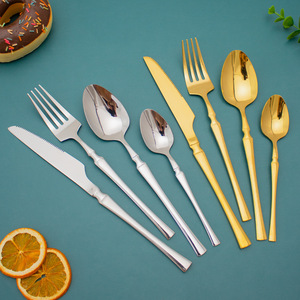 Nuevos estilos 24 piezas <span class=keywords><strong>de</strong></span> alta calidad al por mayor juego <span class=keywords><strong>de</strong></span> mesa <span class=keywords><strong>de</strong></span> cubiertos <span class=keywords><strong>de</strong></span> acero inoxidable cuchara tenedor cuchillo <span class=keywords><strong>con</strong></span> caja <span class=keywords><strong>de</strong></span> embalaje - Product Image 6