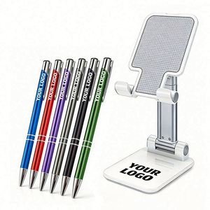 Bolígrafo con Logotipo Grabado Láser al por Mayor para Regalo Empresarial, Bolígrafos Metálicos con Punta de Bola, Regalos Promocionales Personalizados - Product Image 1