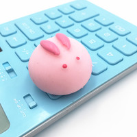 Nouveaux Produits 2025: Jouet Anti-Stress en Silicone Kawaii Mochi Squishies à Montée Lente, Mini Jouets Squishy en TPR