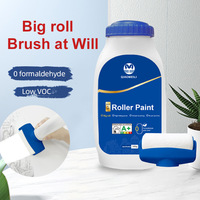 Brosse à grand rouleau OEM pour mur, filet de peinture au latex à base d'eau, réparation des odeurs, couverture de graffitis acryliques, revêtement liquide