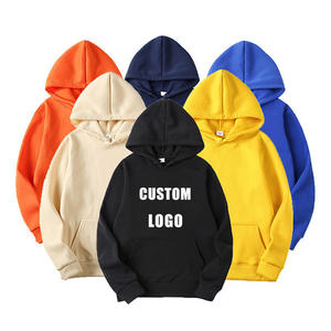 定制男士健身连帽衫毛衣长袖男士连帽领女童男童运动衫 - Product Image 1