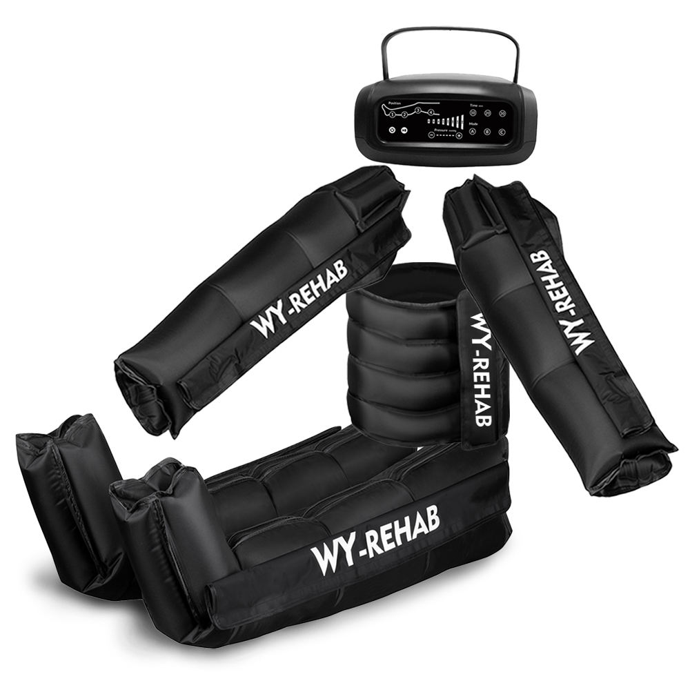 2025 New Trending Air Compression Recovery Boots | Pneumatic Pressure Massage Therapy System for Leg, Arm & Waist Body Relaxation – Sports Recovery Equipment with Multiple Modes & Pressure Levels (Qatar)