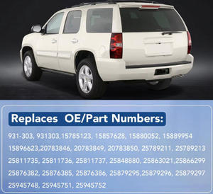 2007-2014 Chevy Tahoe Silverado 1500 2500 ngoại ô Impala Avalanche GMC phía trước bên trái lái xe Bên Cửa Khóa chốt thiết bị truyền động - Product Image 4