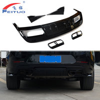 Pare-chocs arrière noir brillant pour Range Rover Sport L461 2024
