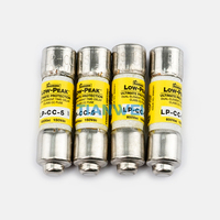 Fusible à temporisation à double élément à faible crête EATON LP-CC-5, classe CC, 5A 600VAC/150VDC, indice d'intermètement en cas de court-circuit
