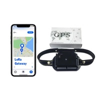 Localisateur GPS intelligent LoRaWAN+4G Modèle 805 pour bovins et ovins, alimenté par énergie solaire, IP67, avec mesure de température et d'humidité, positionnement Beidou et Wi-Fi
