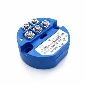 PT100 RTD-temperatuurtransmitter PT100 DC24V -50~100 graden Uitgang 0-10V 4-20mA - Product Image 4