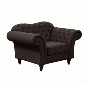 Juego de Sofás de Terciopelo Ecológico Hecho a Mano, Diseño Europeo Moderno, Duradero y Cómodo, Respaldo Acolchado, Brazos Acolchados, para Sala de Estar - Product Image 4