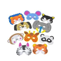 Soft Eva Foam Tiger Mask for Kids, Halloween Animal Party