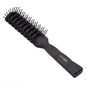<span class=keywords><strong>Brosse</strong></span> à <span class=keywords><strong>cheveux</strong></span> en plastique à picots <span class=keywords><strong>pour</strong></span> massage du cuir chevelu, ionique, <span class=keywords><strong>pour</strong></span> hommes adultes, <span class=keywords><strong>pour</strong></span> <span class=keywords><strong>cheveux</strong></span> raides ou <span class=keywords><strong>bouclés</strong></span>, cadeau de toilettage, vente en gros, 20cm+ - Product Image 1