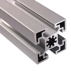 Perfiles de extrusión de aluminio con ranura en T, ranura en V para riel, perfiles de aluminio personalizados, marco Industrial, proveedor de China