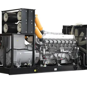 AOSIF Generator Diesel AM1650 1200KW 1500KVA dengan Merek Internasional S12R-PTAA2-C 3 Fase Generator Diesel Portabel Senyap