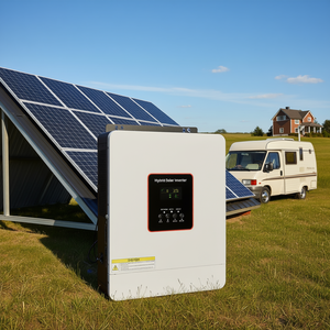 Onduleur solaire hybride 3000W 24V DC 230V AC à onde sinusoïdale pure pour camping-car et usage domestique hors réseau - Product Image 2