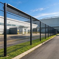 Panneau de séparation en acier à double fil, robuste et anti-effraction, pour la protection des équipements critiques des hubs informatiques en colocation