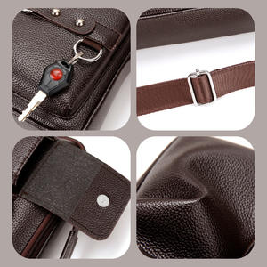 Bolso Bandolera de Alta Gama para Hombre, Impermeable, Suave, para Viajes de Negocios - Product Image 2
