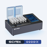 SCITEK Portable Digestion Instrument 3.5-inch TFT Touch Screen 6 Tubes Temperature Calibration for Water Quality Test/Lab