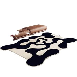 Tapis rectangulaire moderne Wan Xinlong, imitation cachemire, résistant aux taches, lavable à la main, nettoyage localisé, directement du fabricant - Product Image 6